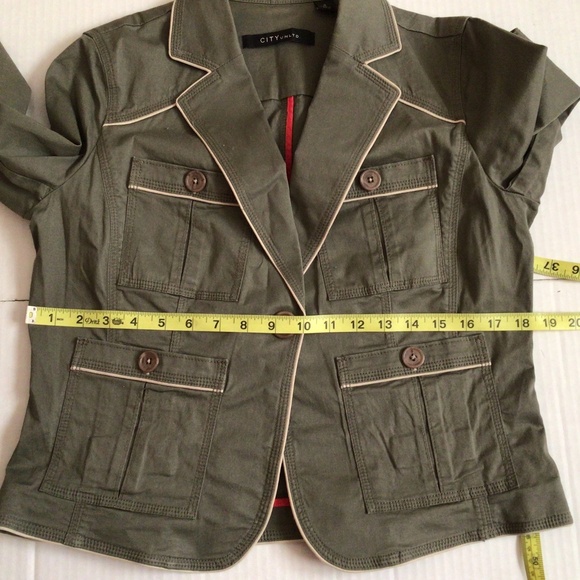 Vintage City unltd. One Button Blazer - Picture 8 of 8